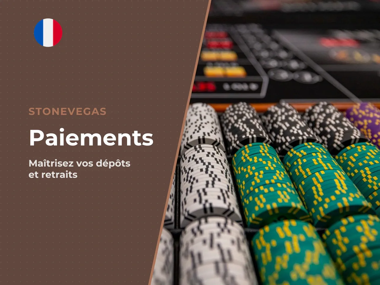 Paiements, retraits et délais ce qu'il