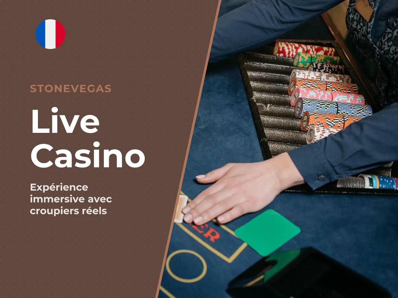 Live casino et mode démo sur