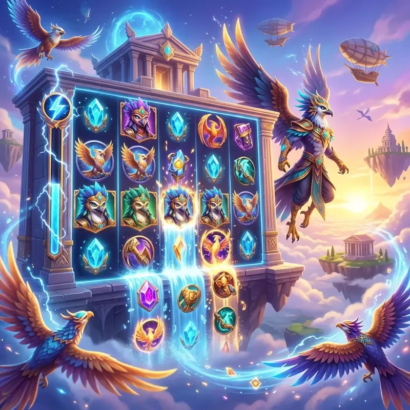 Skyborn slot démo gratuite, free spins