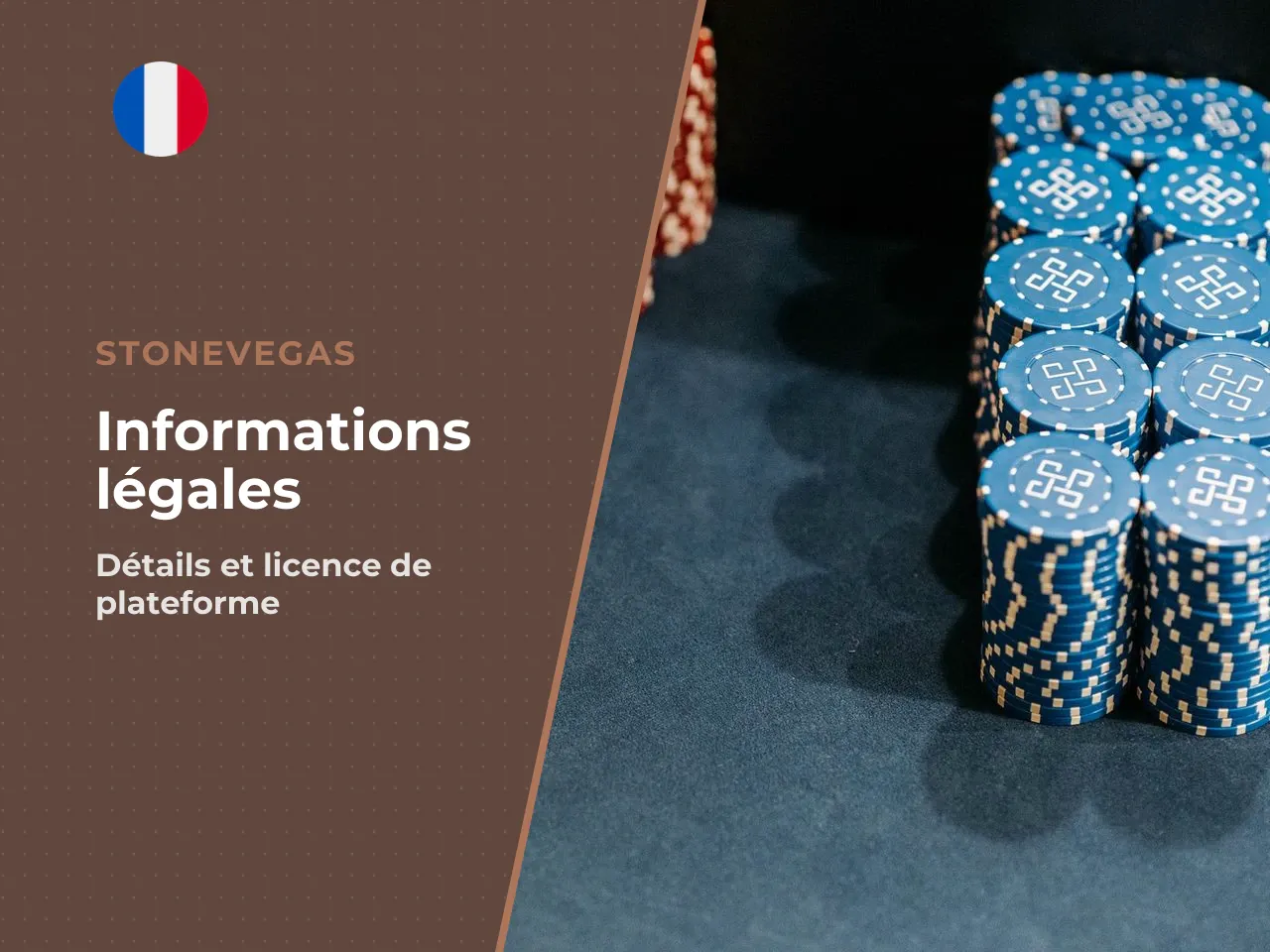 Création de Stonevegas, licence et positionnement